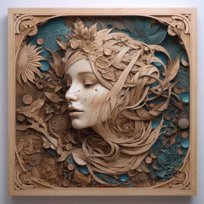 نموذج ثلاثي الأبعاد لآلة CNC 3D Art 